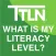 What Is My Literacy Level