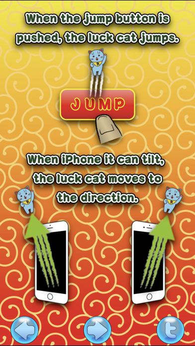 Capturas de pantalla de Luck Cat Jump2