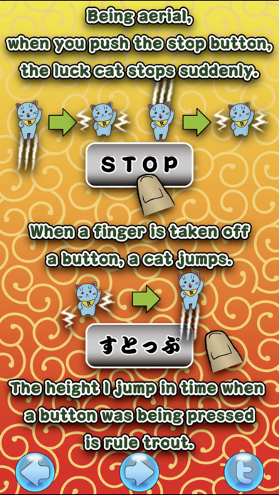 Capturas de pantalla de Luck Cat Jump2