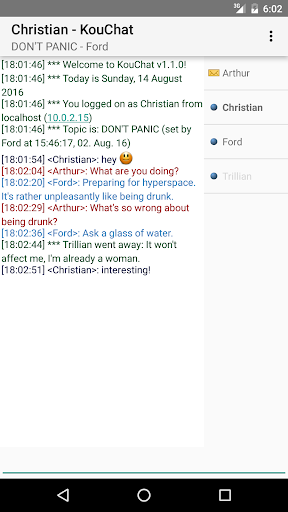 KouChat Screenshots