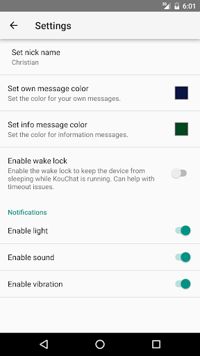 KouChat Screenshots