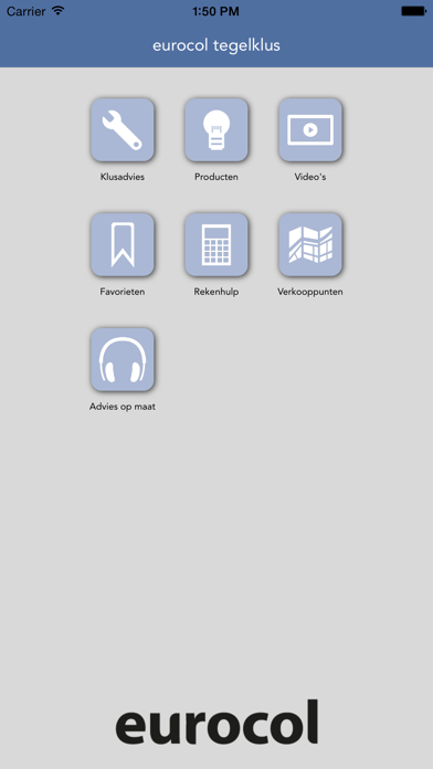 eurocol tegelklus app Screenshots