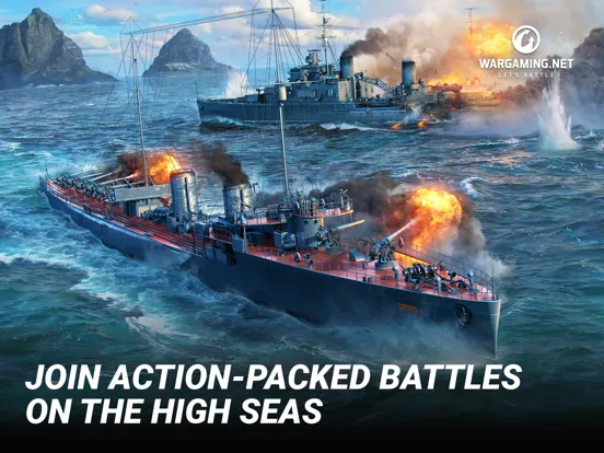 World of Warships Blitz 3D War iPad  Screenshots