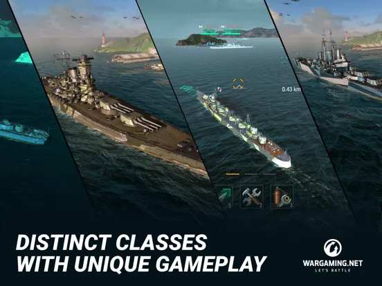 World of Warships Blitz 3D War iPad  Screenshots