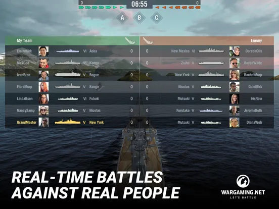 World of Warships Blitz 3D War iPad  Screenshots