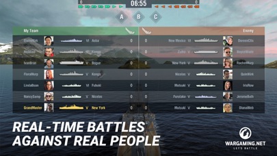 Tangkapan layar World of Warships Blitz 3D War