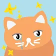 Cheese Cat 'Rose' sticker