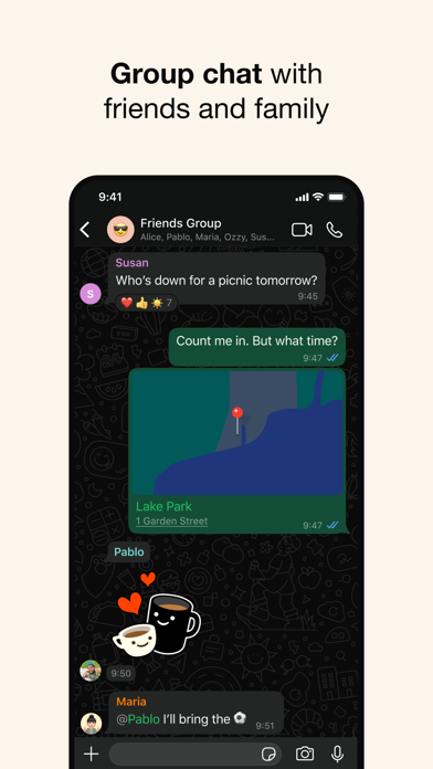 WhatsApp Messenger Screenshots