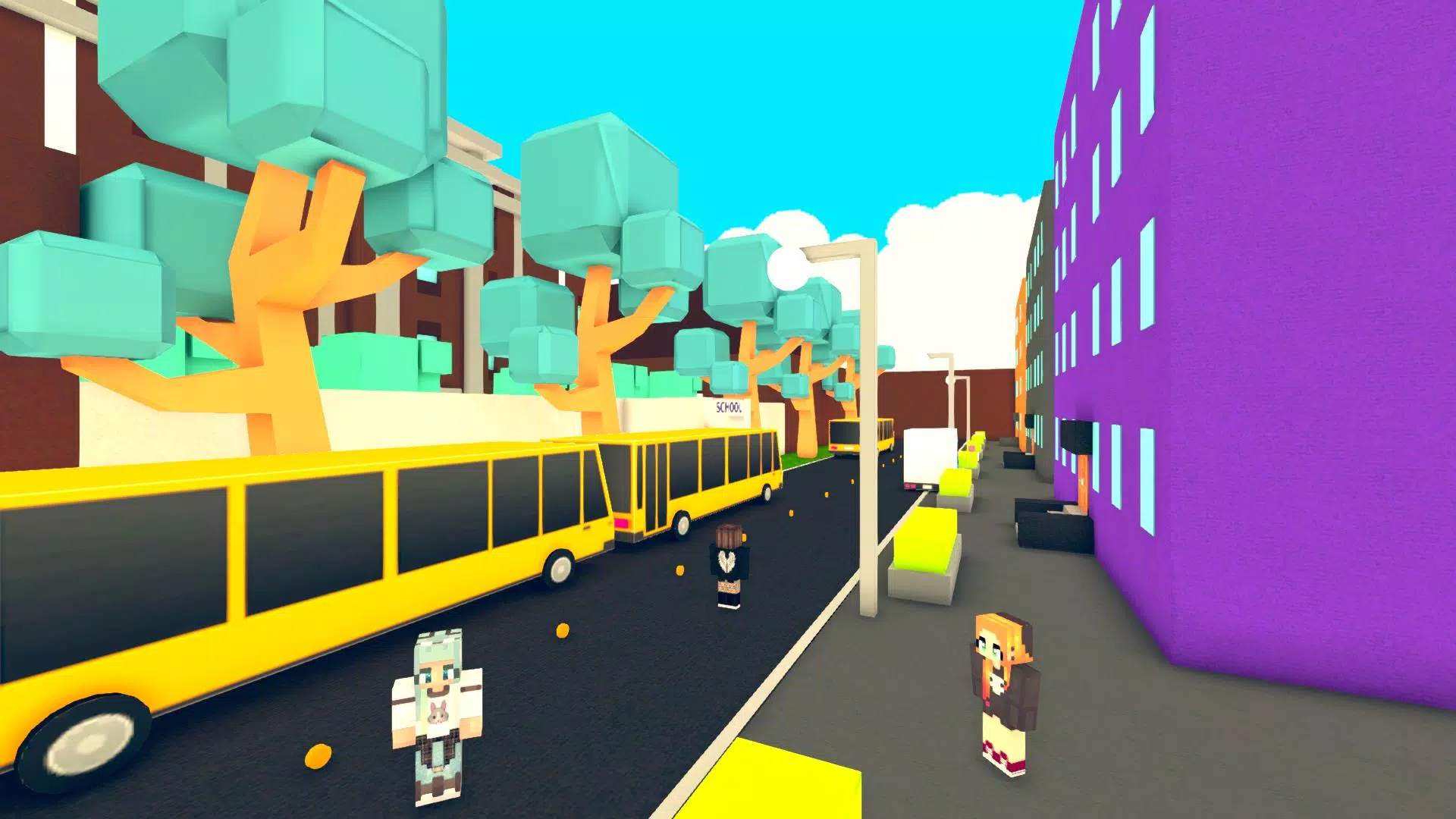 School and Neighborhood Game Screenshots