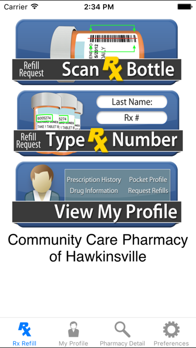 Community Care Pharmacy Screenshots