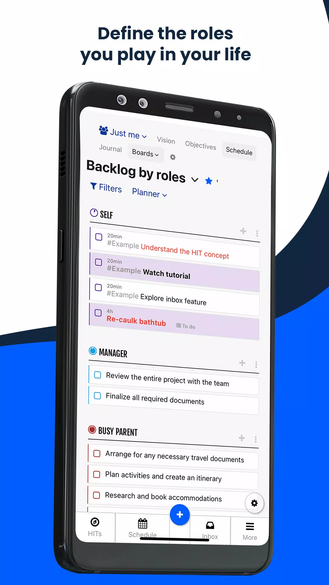 Week Plan Screenshots