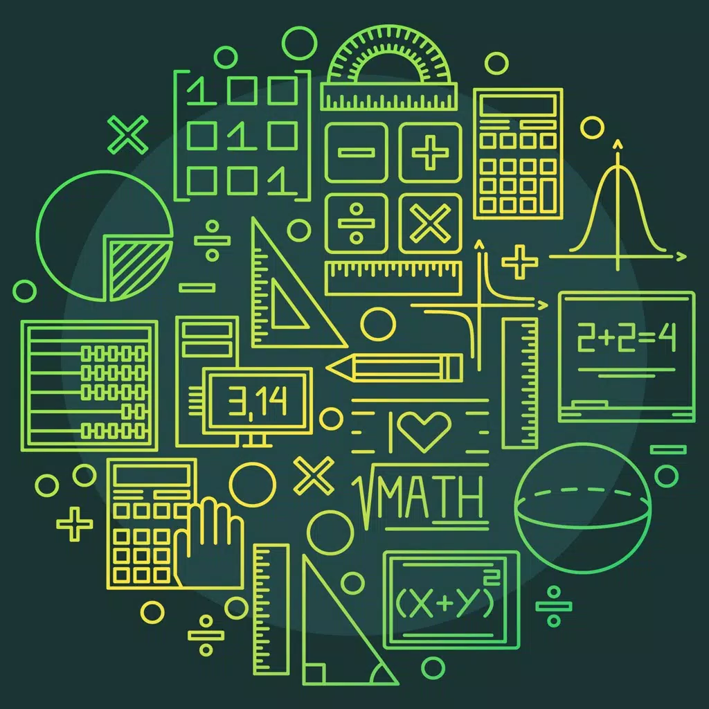 Mathematic Rain