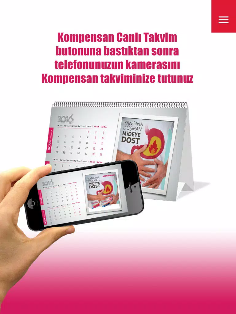 Kompensan Canlı Takvim iPad Screenshots