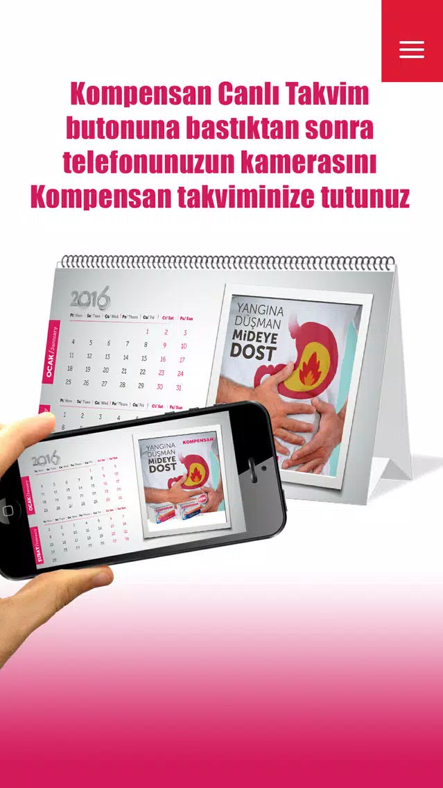 Kompensan Canlı Takvim Screenshots