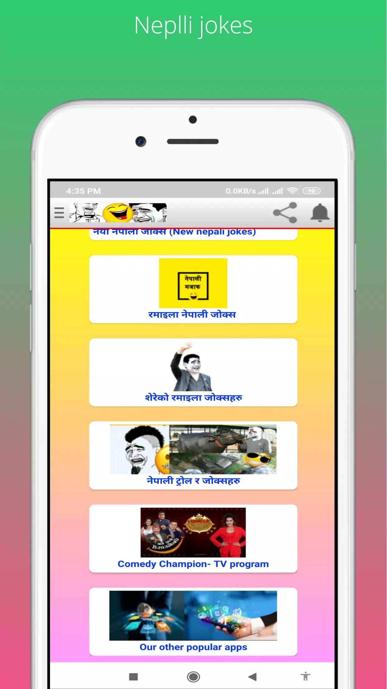 Nepali Jokes (Comedy) Screenshots