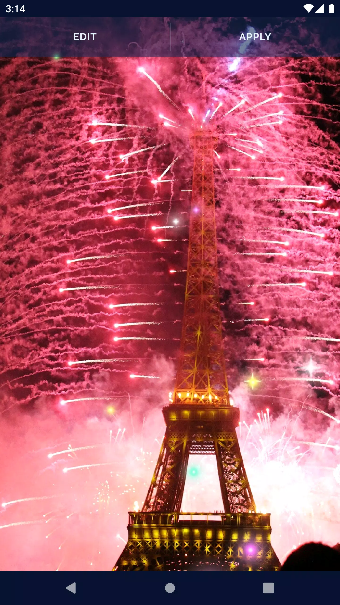 Night Sky Live Wallpaper Screenshots