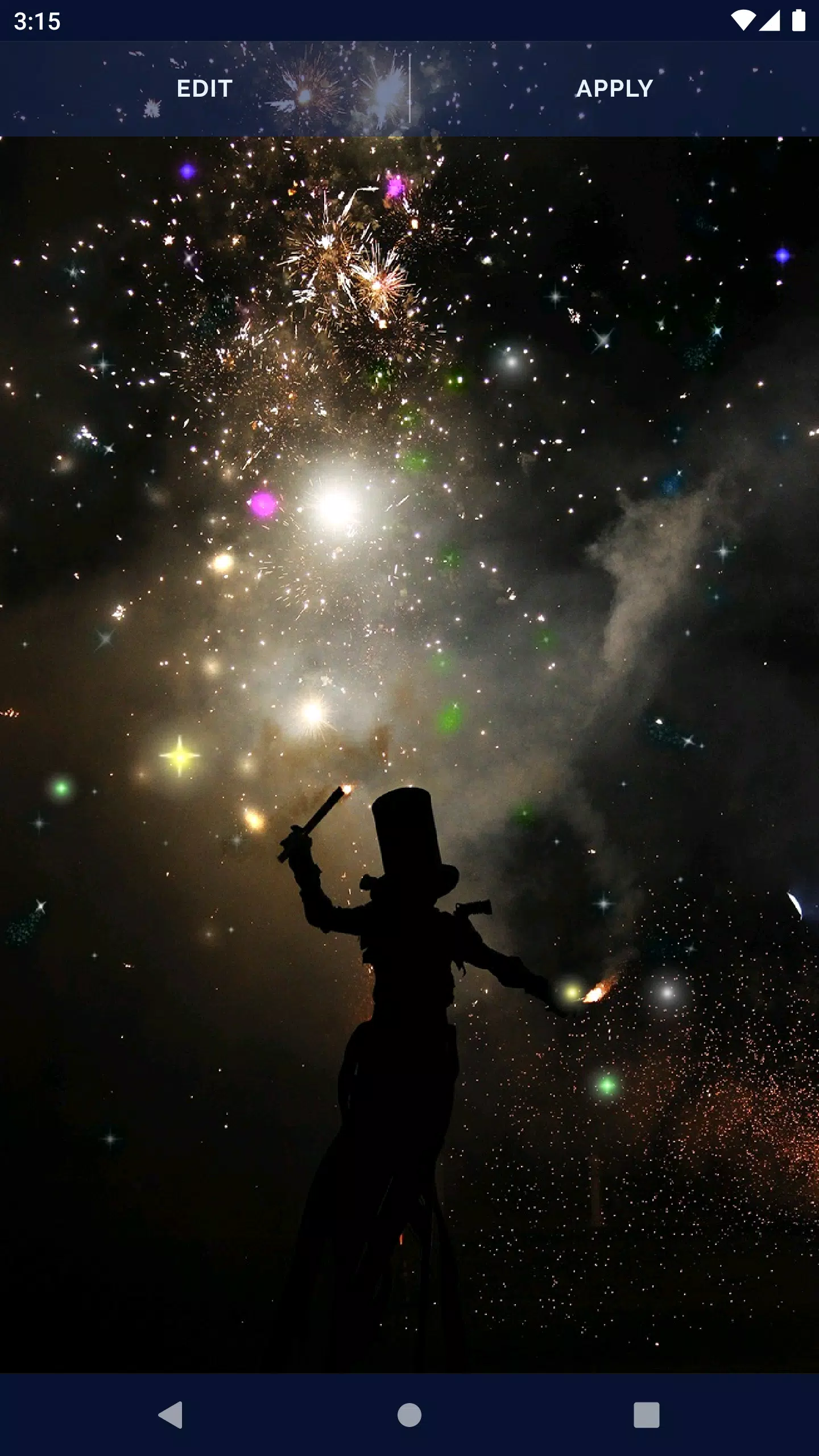 Night Sky Live Wallpaper Screenshots