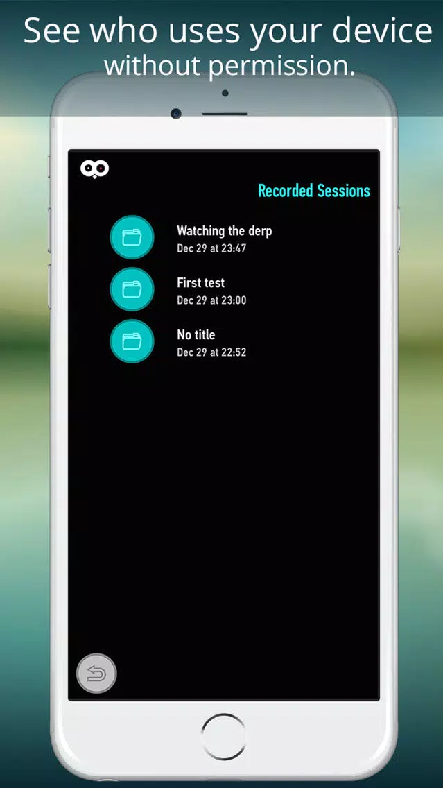 Motion sensor - motion detecting, hidden camera, video surveillance. Screenshots