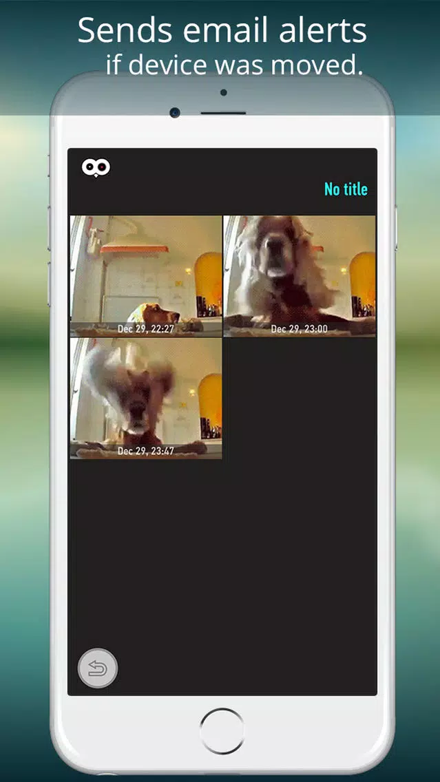Motion sensor - motion detecting, hidden camera, video surveillance. Screenshots