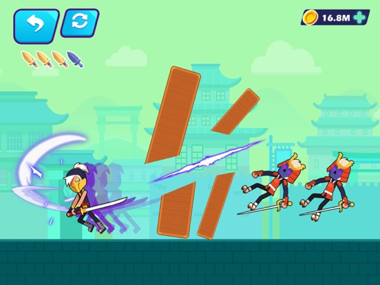 Ninja Cut!™ iPad  Screenshots