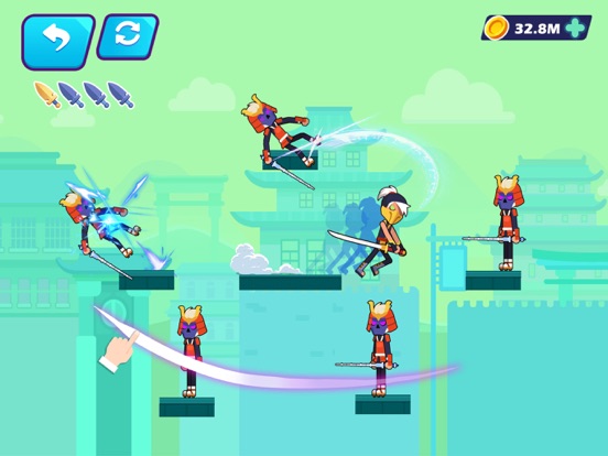 Ninja Cut!™ iPad  Screenshots