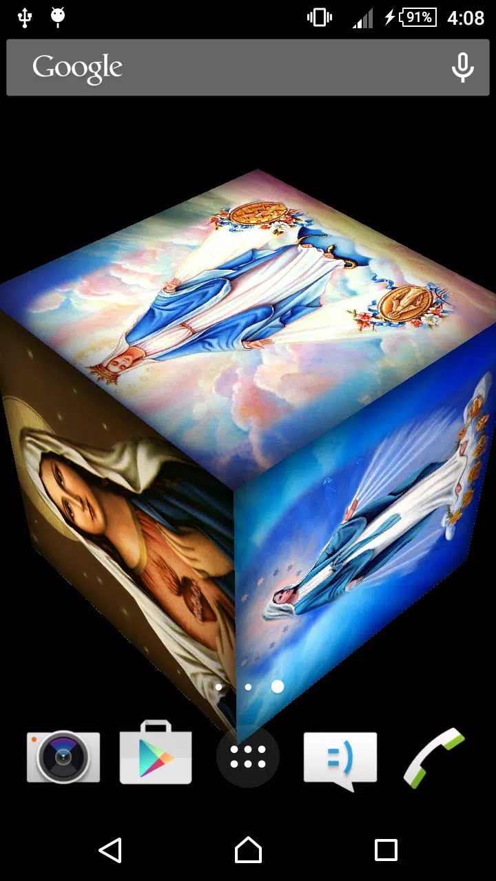 Virgin Mary Live Wallpaper Screenshots