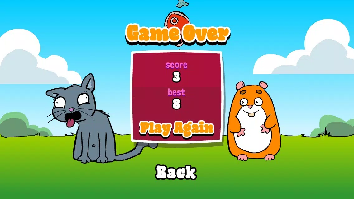 Captures d'écran de Hungry Hamster & Craving Kitty