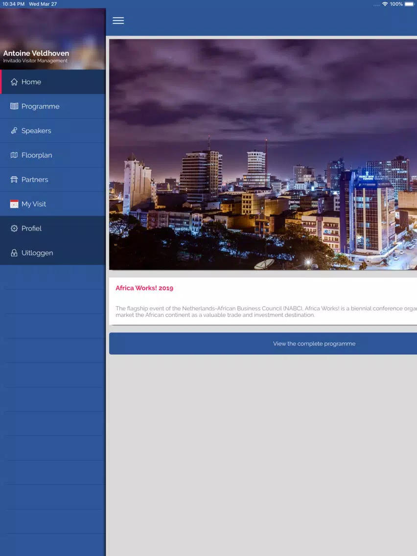 Africa Works! 2019 iPad Screenshots