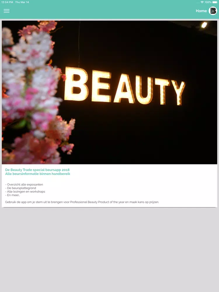 Beauty Trade special iPad Screenshots