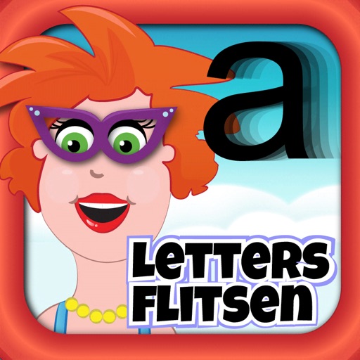 Letters flitsen, letters leren Letters flitsen, letters leren