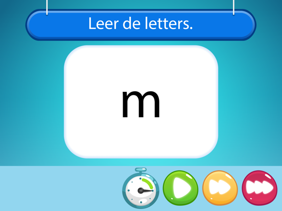 Letters flitsen, letters leren iPad Screenshots