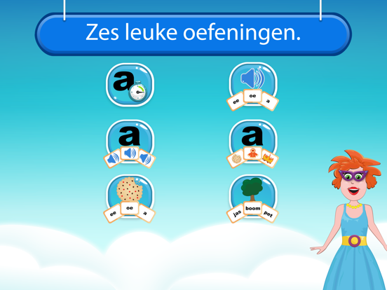 Letters flitsen, letters leren iPad Screenshots