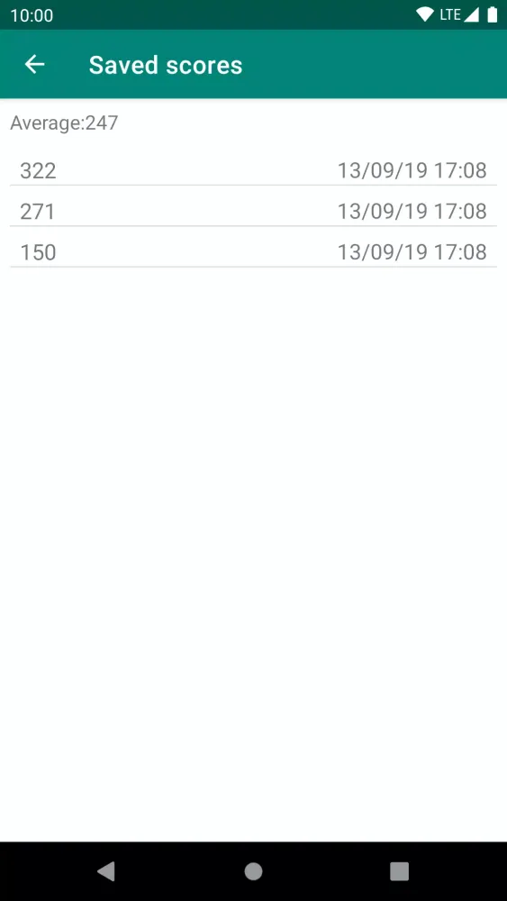 Yatzy score Screenshots