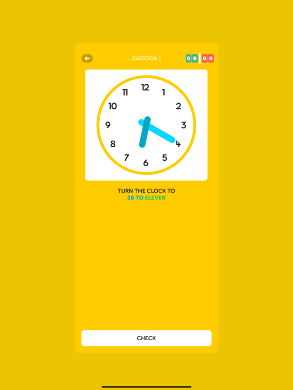 ClockWise, learn read a clock! iPad Screenshots