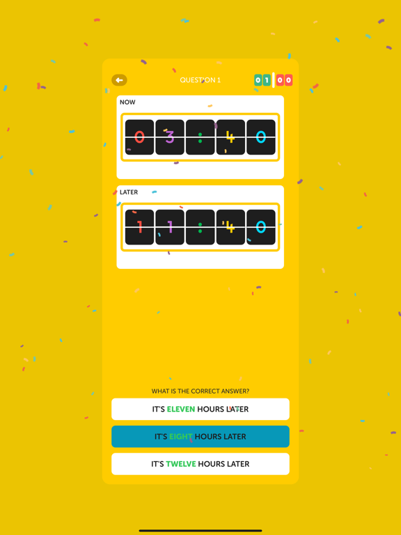 ClockWise, learn read a clock! iPad Screenshots
