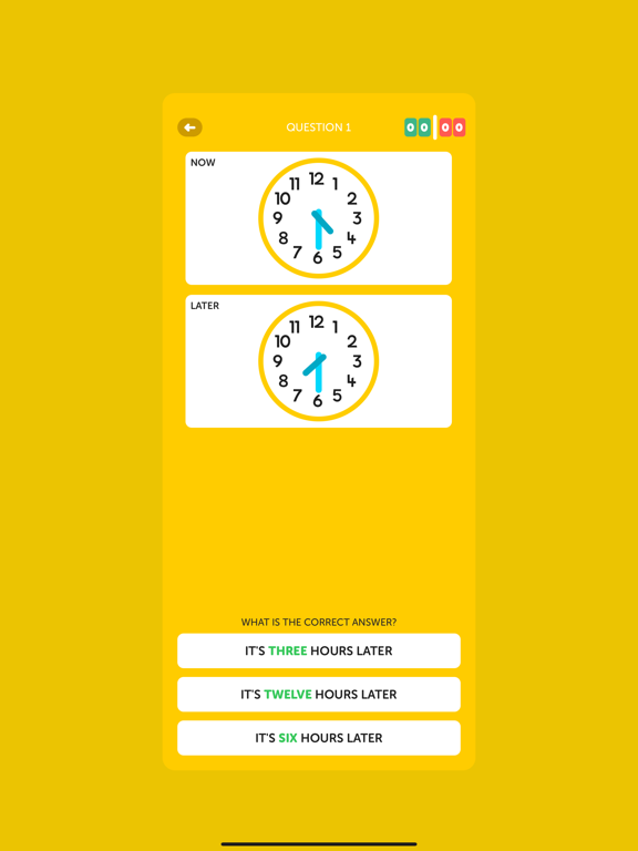 ClockWise, learn read a clock! iPad Screenshots