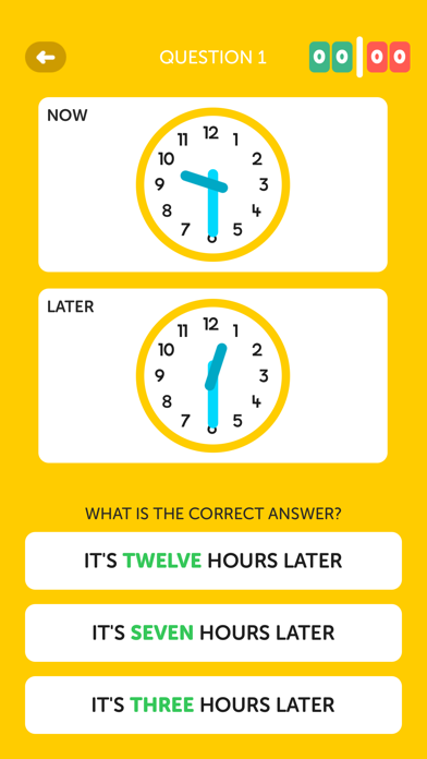 ClockWise, learn read a clock! Screenshots