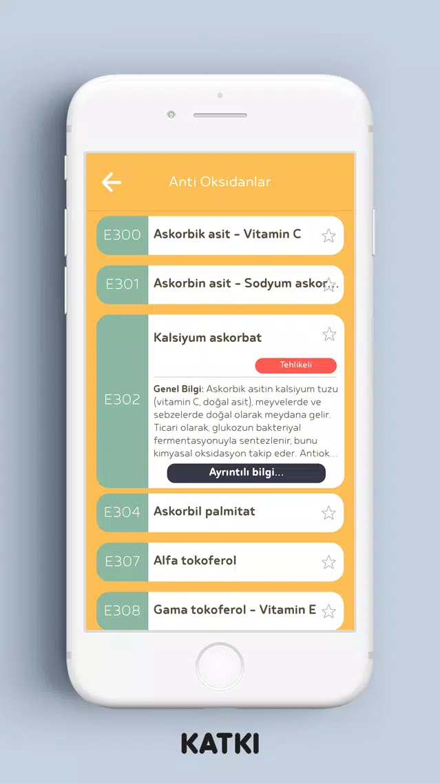 E-Numaralar Screenshots