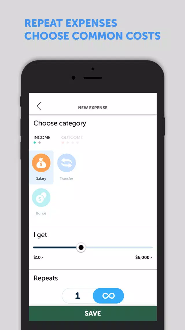 BudgetBook! Screenshots