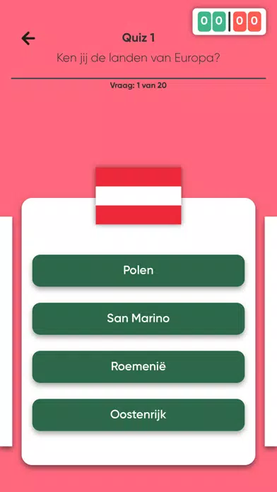 Quiz - Ken jij de landen? Screenshots