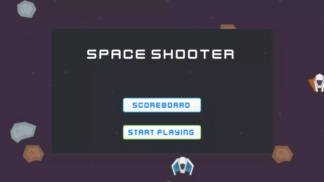 Space Shooter - Space Invaders Minigame Screenshots