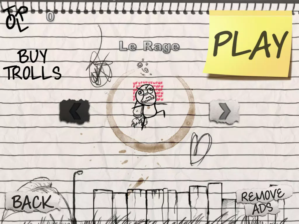 Скриншоты Meme Face Doodle: Rage At How Impossible This Game Is iPad 