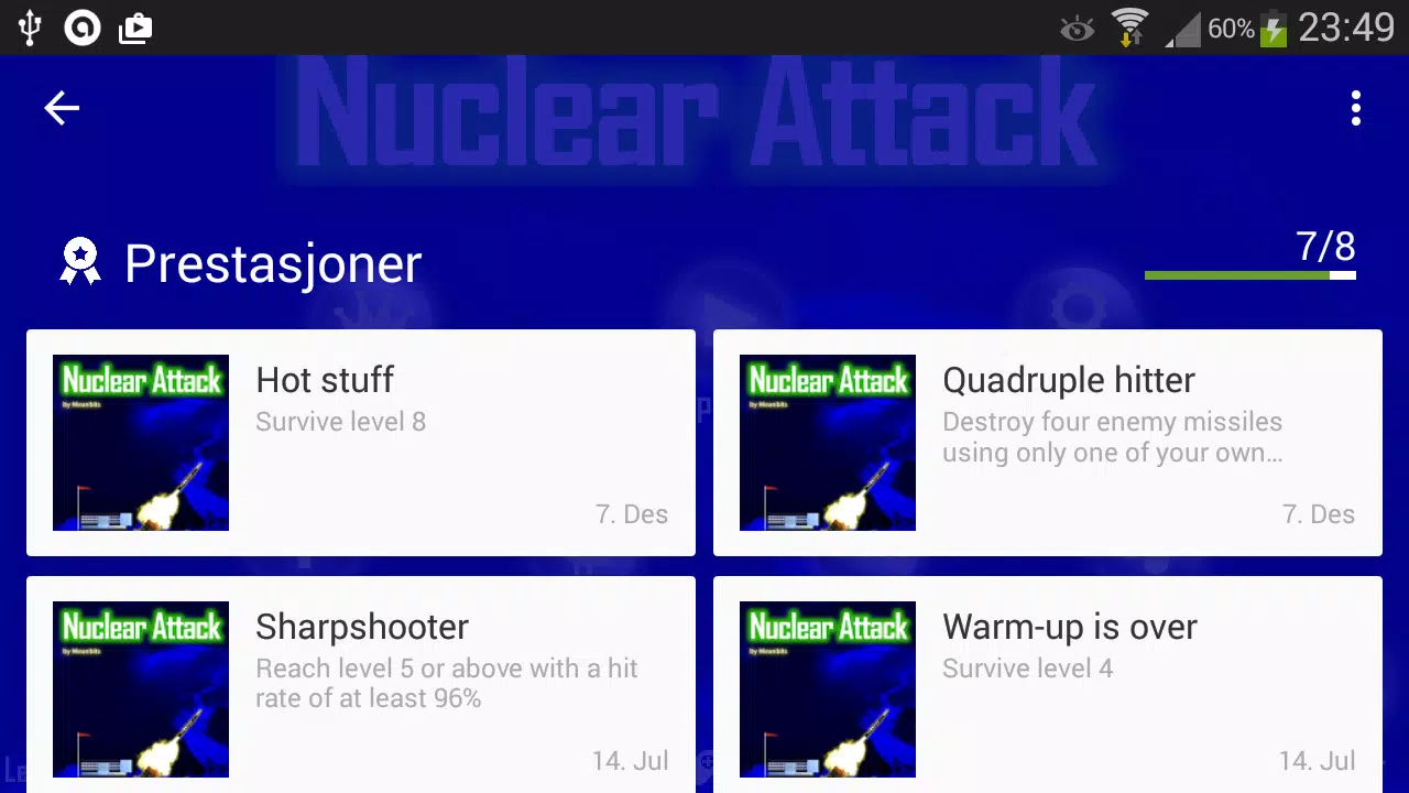 Nuclear Attack (free) Screenshots