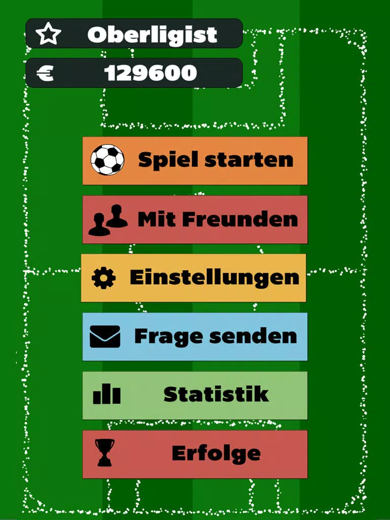 Fußball Quiz mit Freunden iPad Screenshots