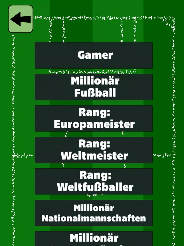 Fußball Quiz mit Freunden iPad Screenshots