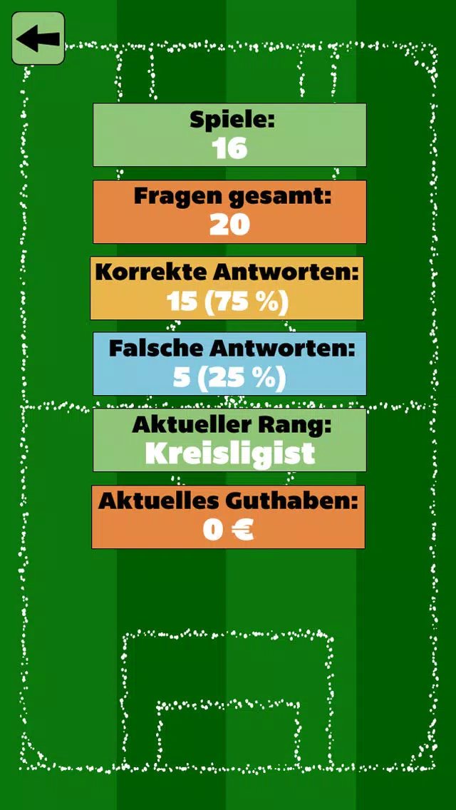Fußball Quiz mit Freunden Screenshots