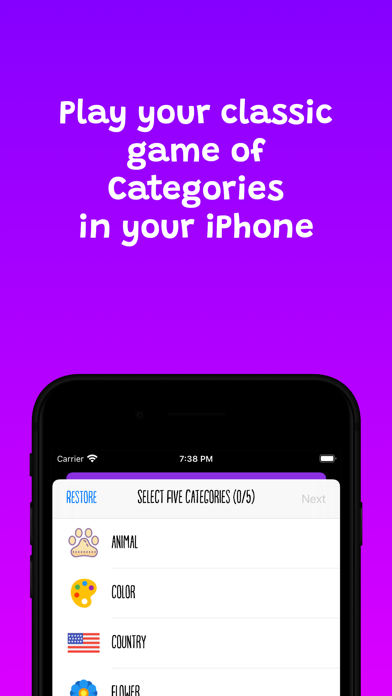 Categories Classic Game Screenshots