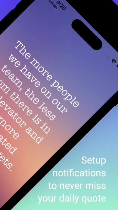 Motivational Startup Quotes Screenshots