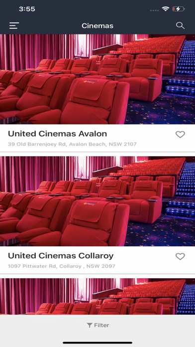 United Cinemas AU Screenshots