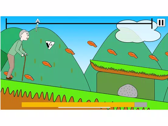 Zrzuty ekranu にげろ！おにぎりくん iPad 